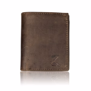 Mini Oil Pull-Up Leather Wallet